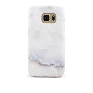 White Marble Samsung Galaxy S7 Phone Case